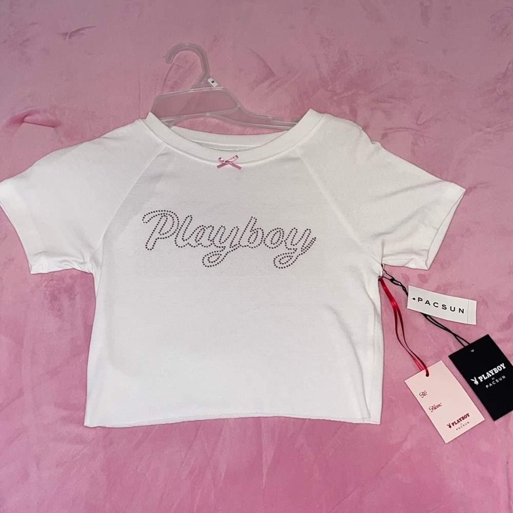 Playboy x PacSun Crop Top Shirt